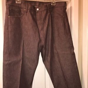 Levi Strauss 501xx Brown 42x30 Jeans